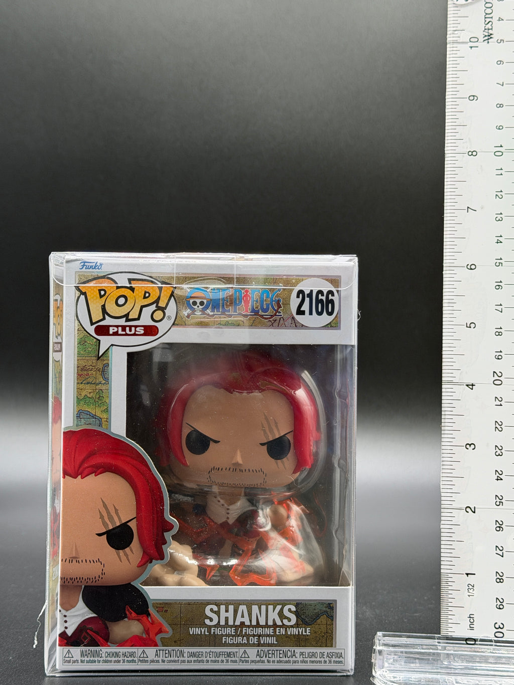 TM-0122 Funko Pop! Plus One Piece Shanks #2166 Figure with Protector