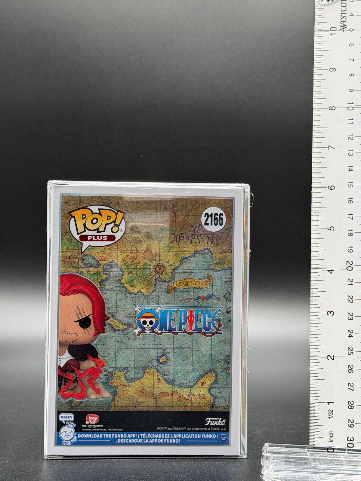 TM-0122 Funko Pop! Plus One Piece Shanks #2166 Figure with Protector