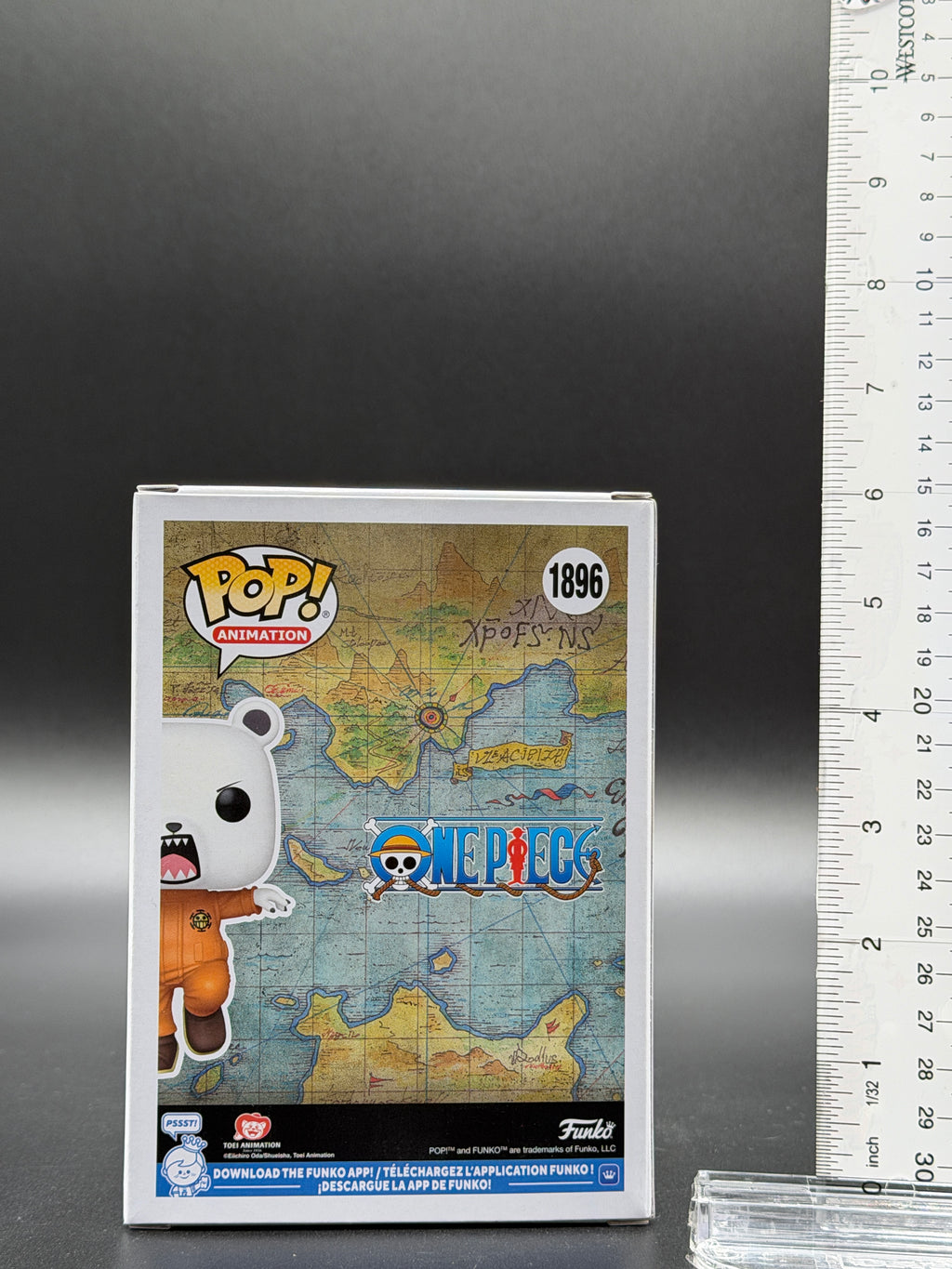 TM-0123 Funko Pop! One Piece Bepo #1896 Flocked AAA Anime Exclusive