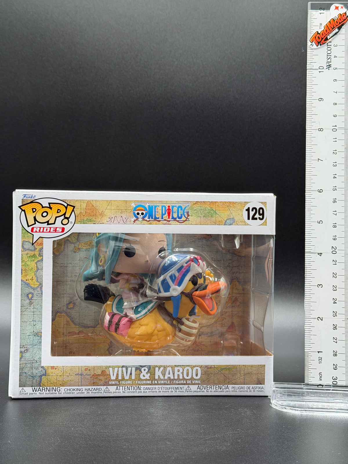 TM-0125 Funko Pop Rides One Piece Vivi & Karoo #129 Vinyl Figure  Description