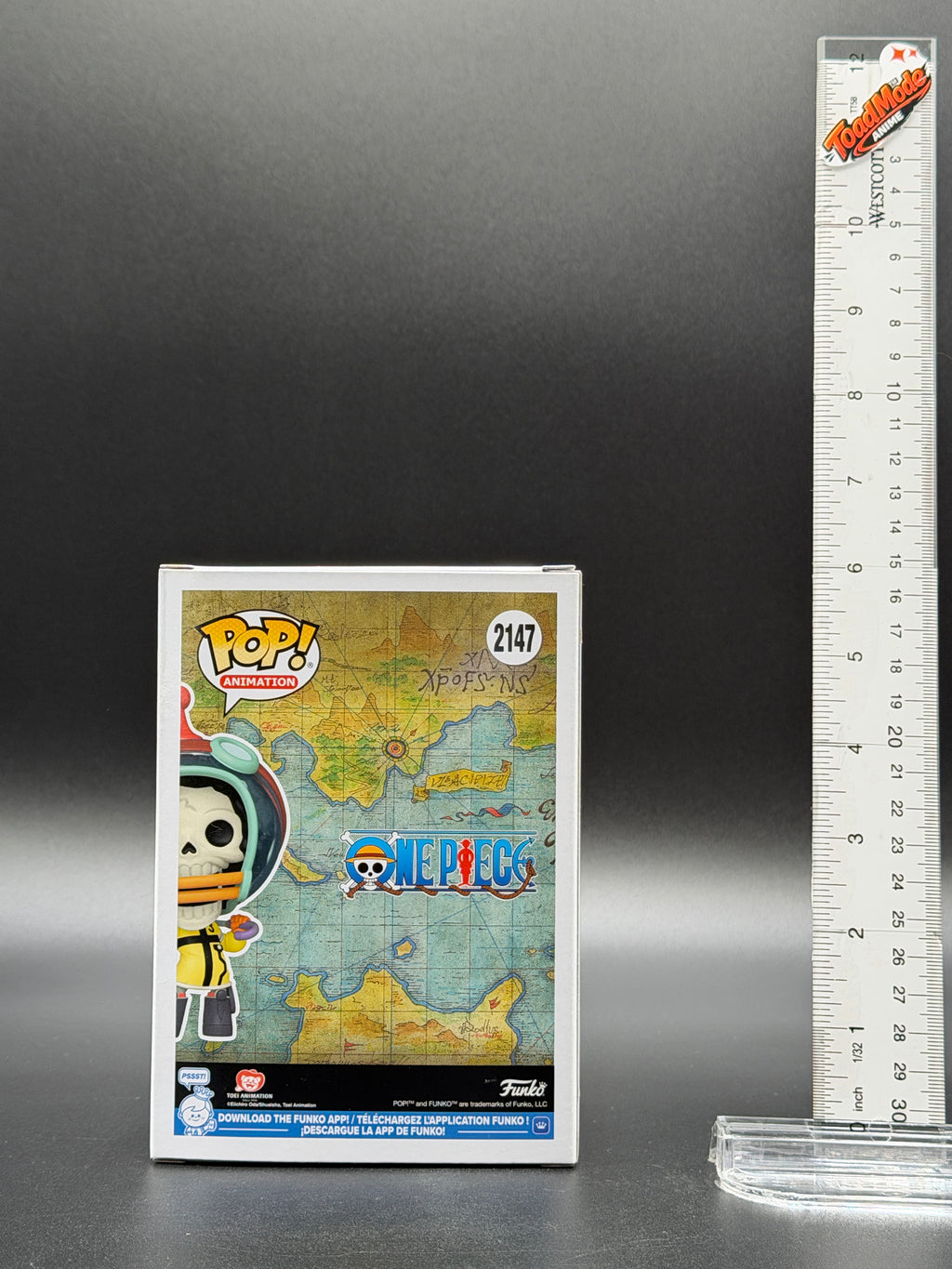 TM-0129 Funko Pop One Piece Brook #2147 Vinyl Figure Egghead