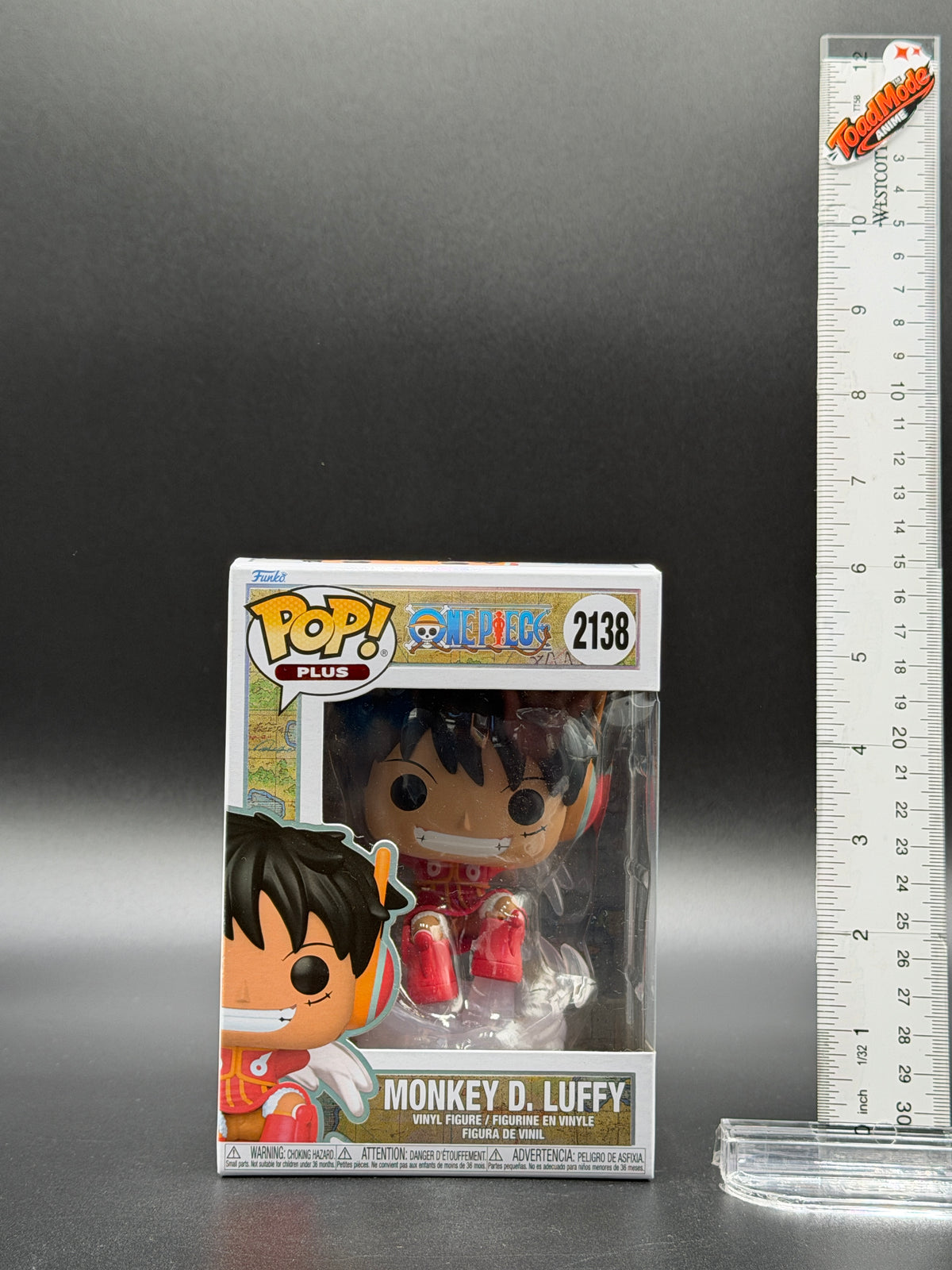 TM-0132 Monkey D. Luffy Funko Pop Plus #2138 One Piece Vinyl Figure Boxed