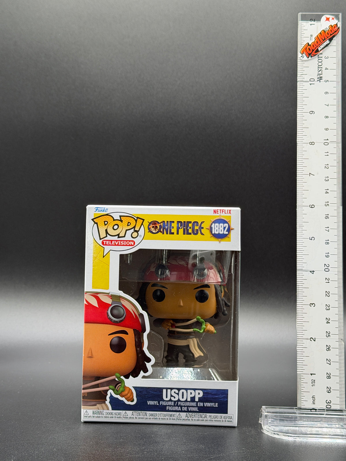TM-0133 Usopp Funko Pop #1882 Netflix One Piece Live Action Vinyl Figure Boxed