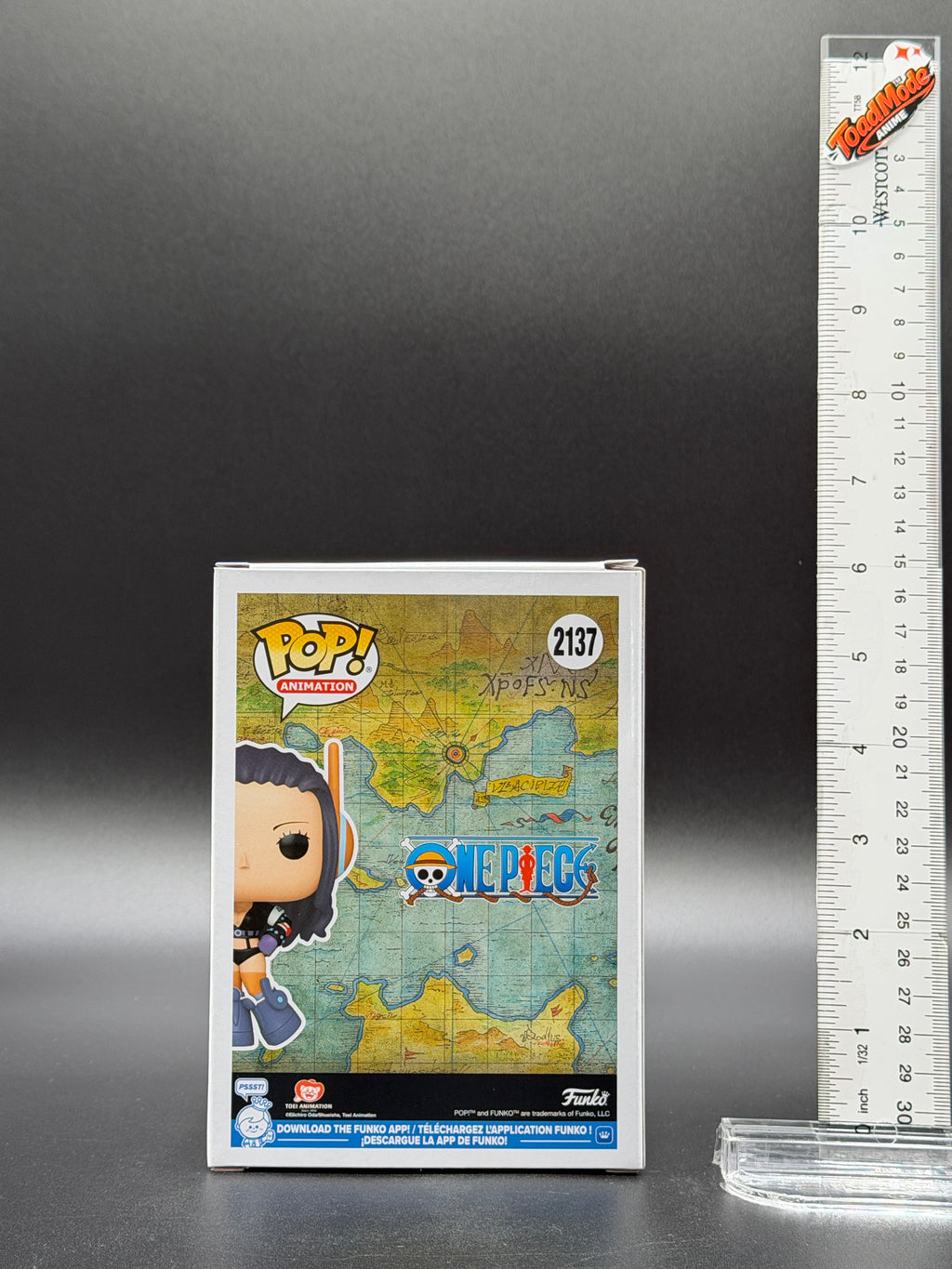 TM-0134 Nico Robin Funko Pop #2137 One Piece Animation Vinyl Figure Boxed