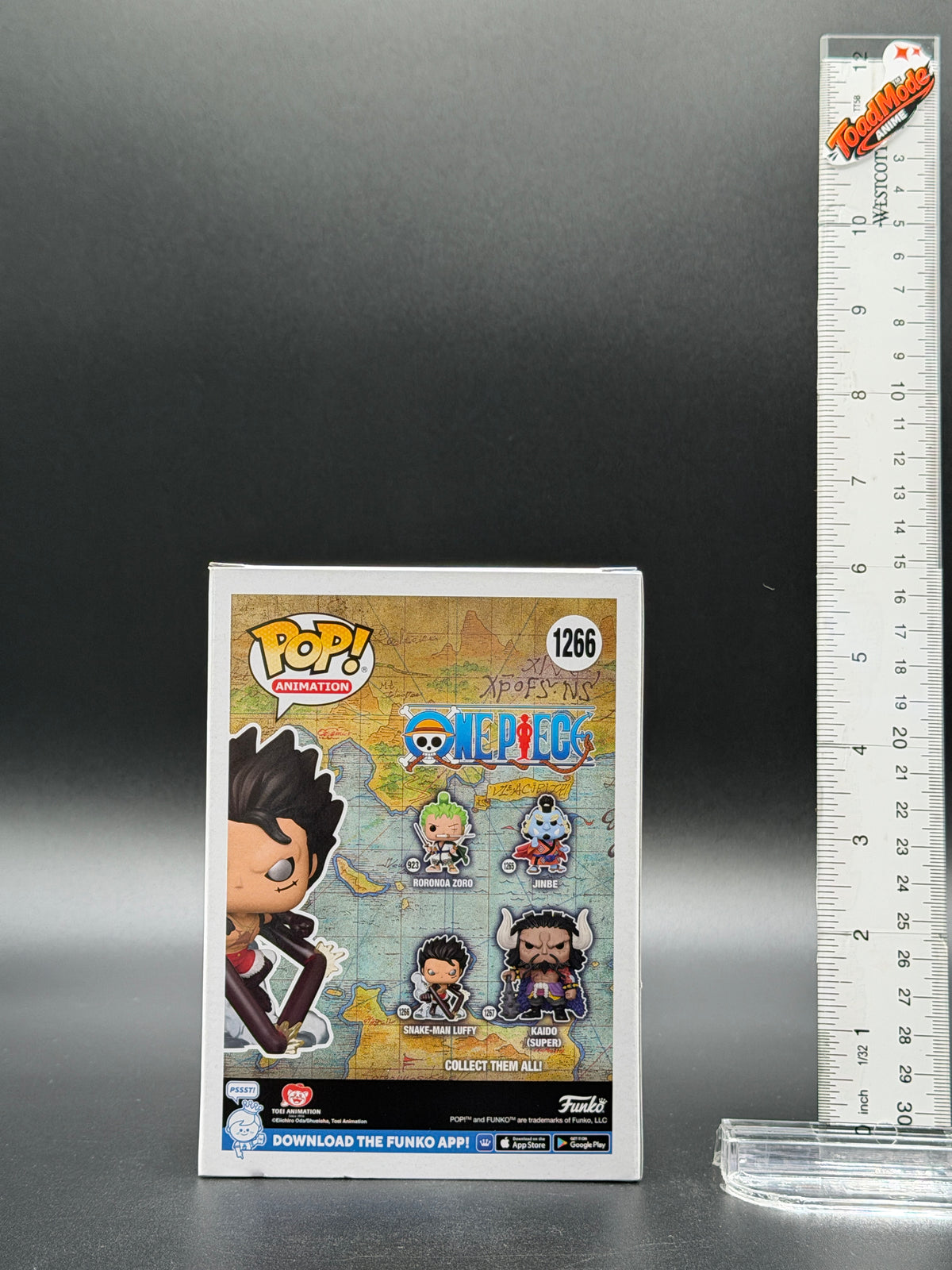 TM-0137 Snake-Man Luffy Funko Pop! #1266 One Piece Vinyl Figure Boxed