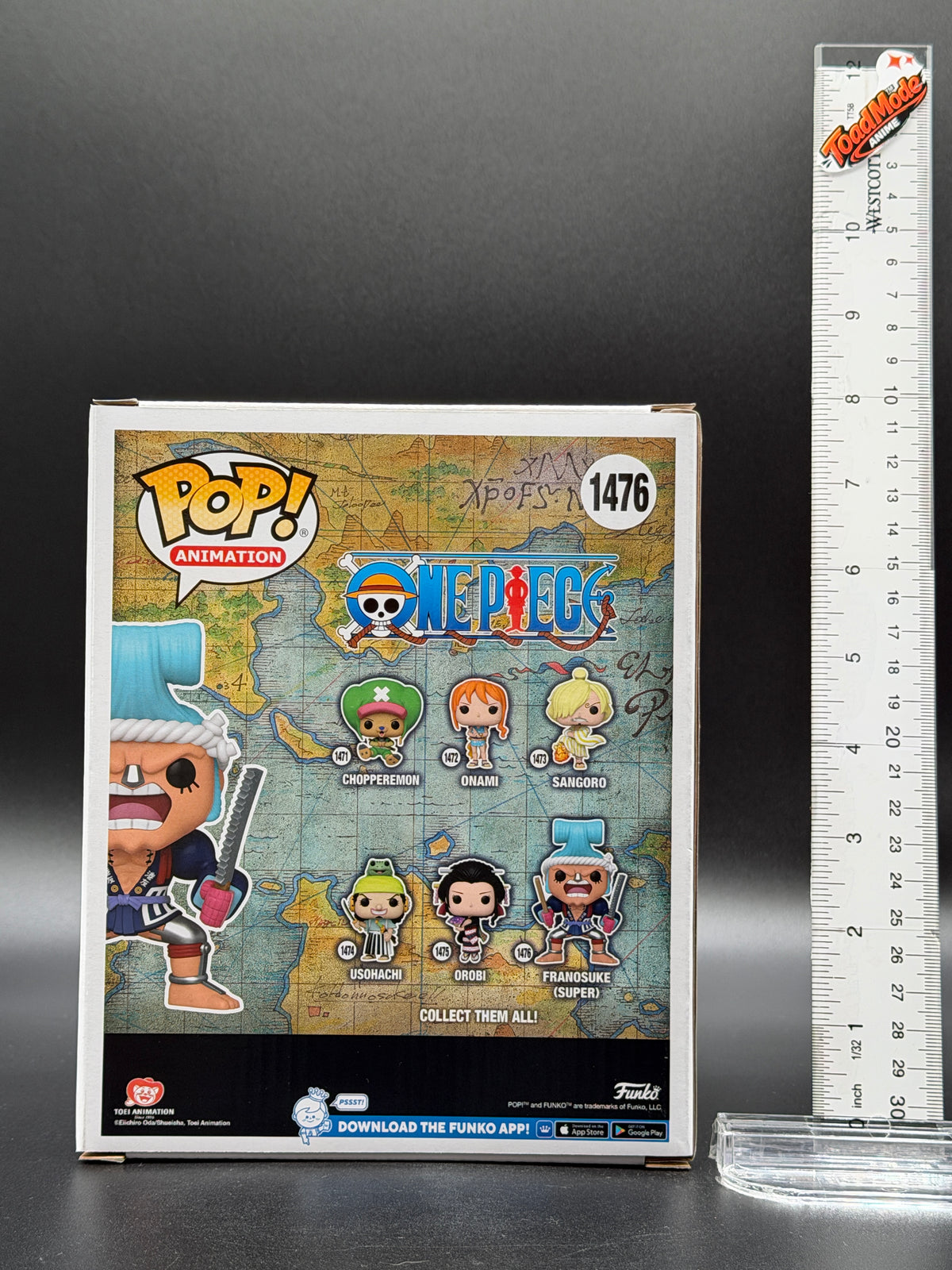 TM-0139 Franosuke Funko Pop! #1476 One Piece Wano Vinyl Figure Boxed