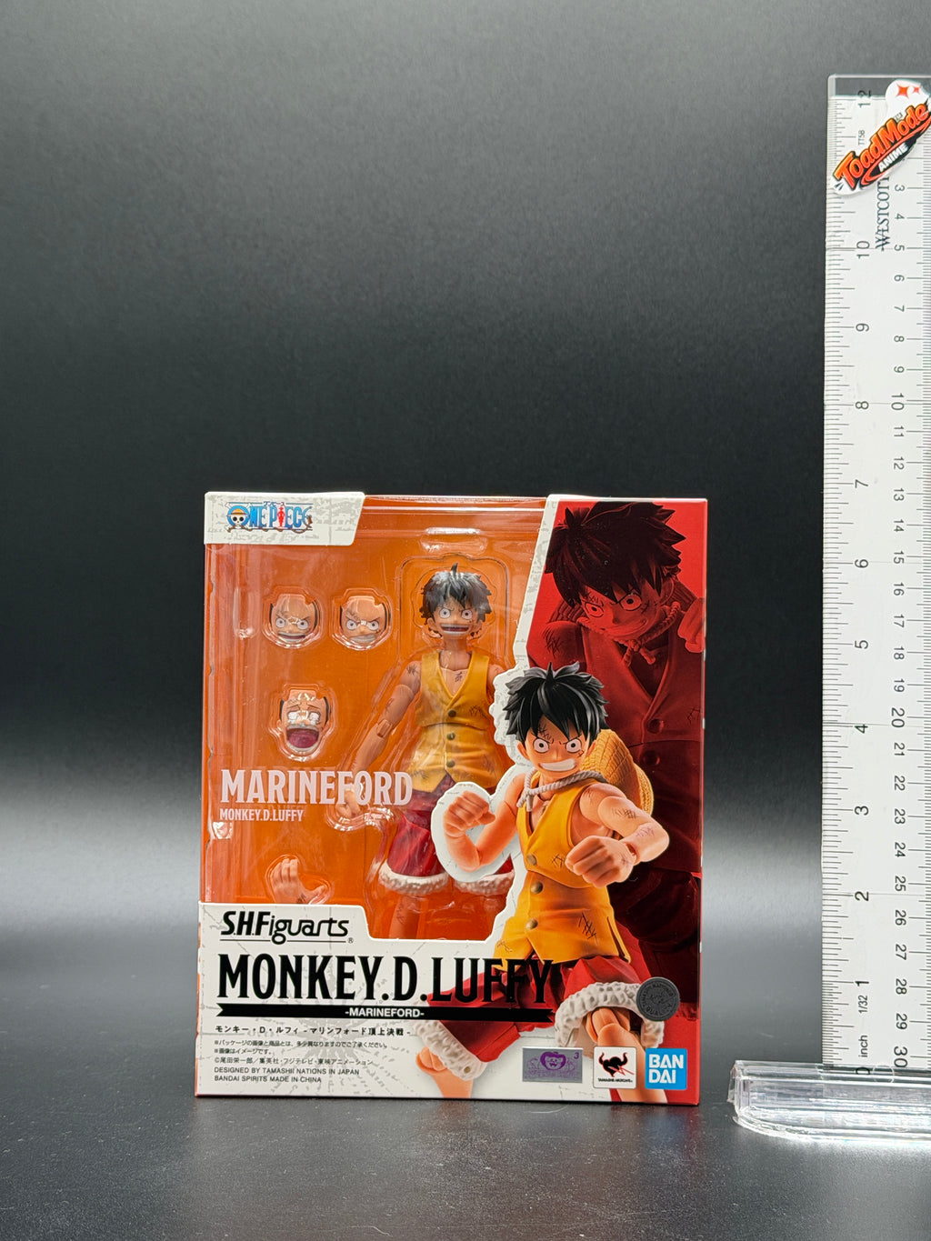 TM‑0142 One Piece Monkey D. Luffy Marineford S.H.Figuarts Bandai Spirits New AAA