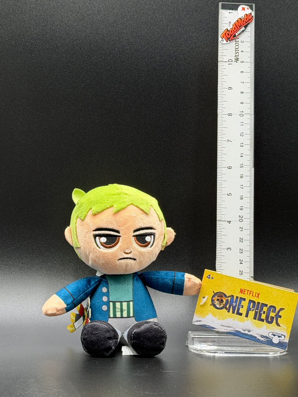 TM-0150 Roronoa Zoro Netflix One Piece Plush Toy Official Licensed Collectible