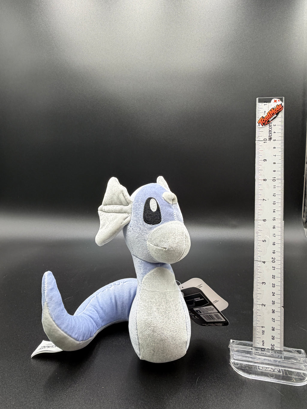 TM-0159 Dratini Pokémon Plush 20 cm Official ToyMonster Brand – Soft Serpentine