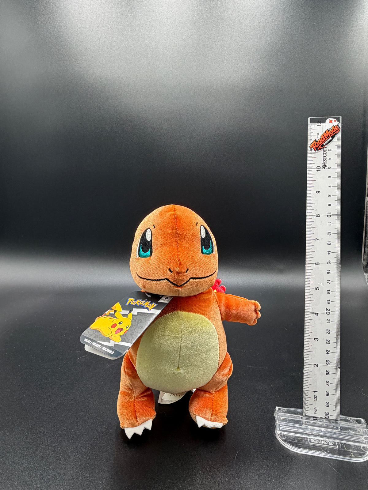 TM‑0160 Charmander Pokémon Plush 20 cm Official ToyMonster Brand – Orange Fire Design
