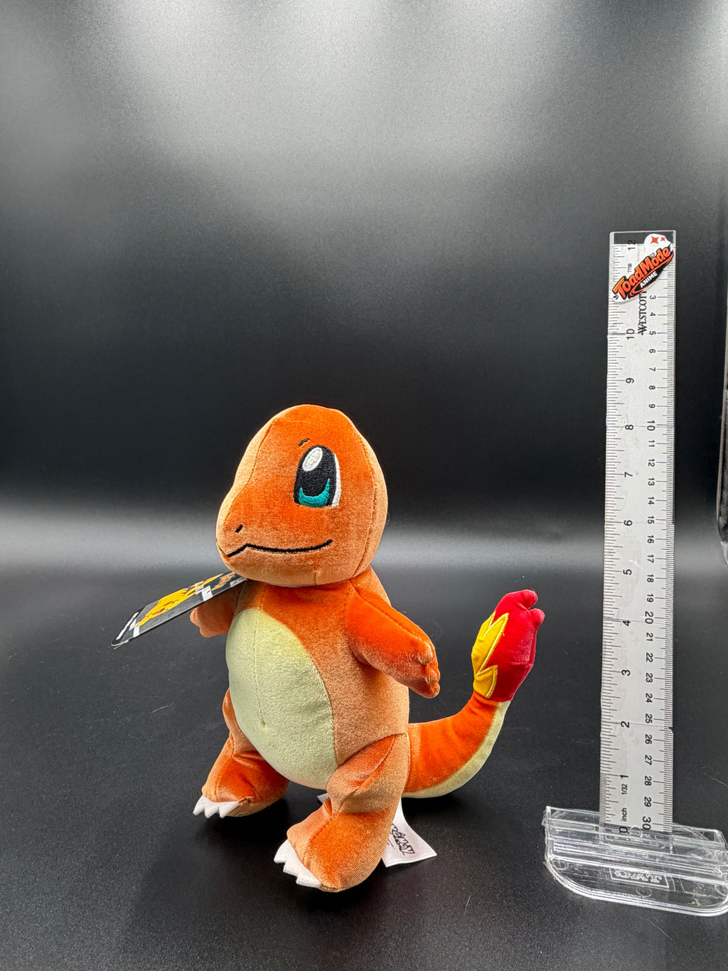 TM‑0160 Charmander Pokémon Plush 20 cm Official ToyMonster Brand – Orange Fire Design