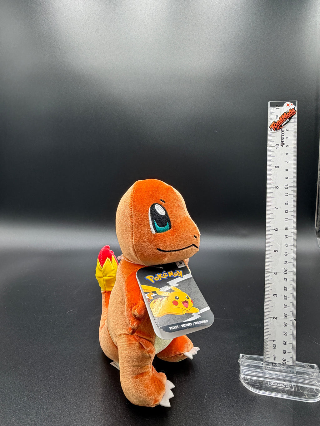 TM‑0160 Charmander Pokémon Plush 20 cm Official ToyMonster Brand – Orange Fire Design