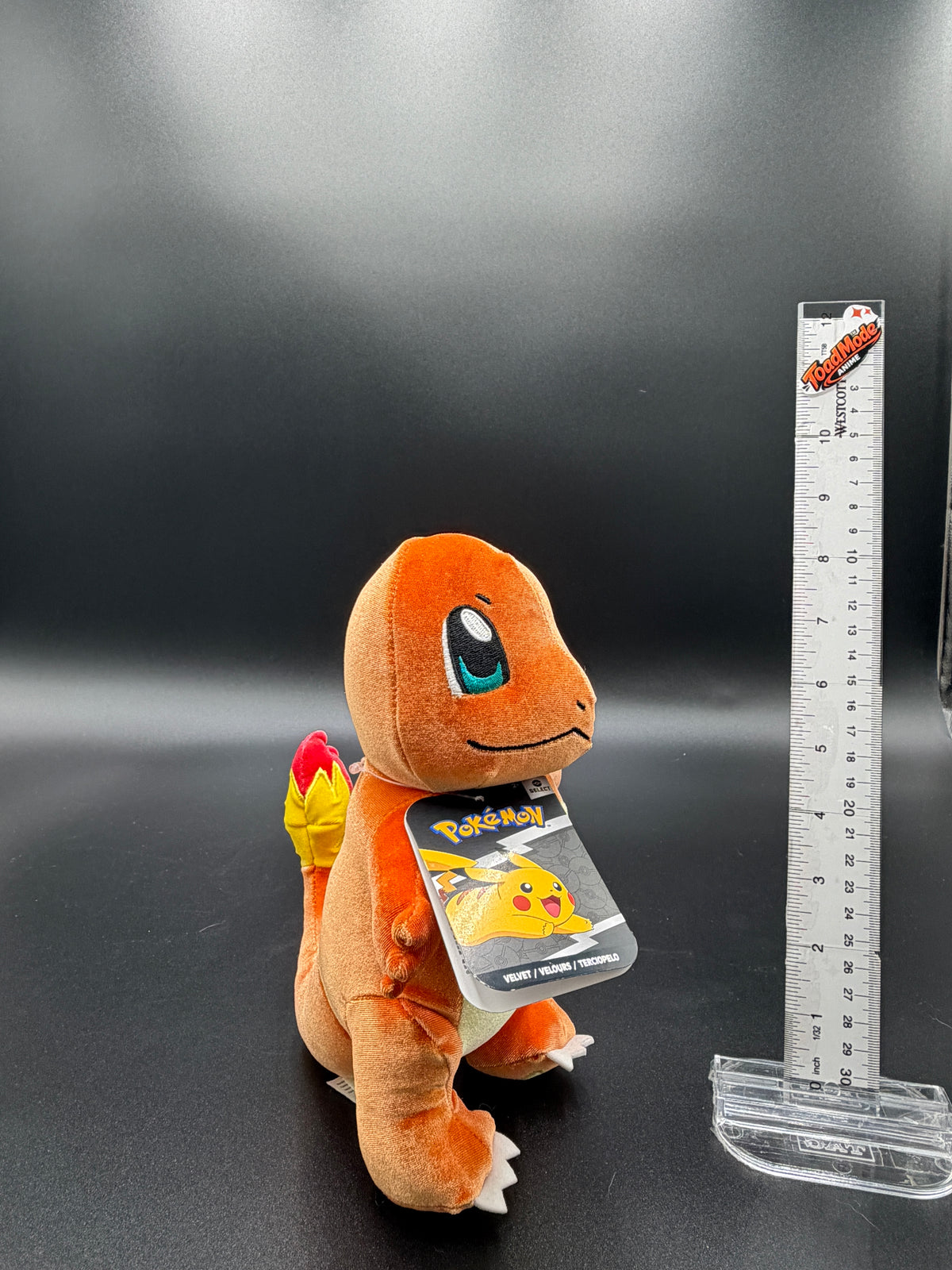 TM‑0160 Charmander Pokémon Plush 20 cm Official ToyMonster Brand – Orange Fire Design