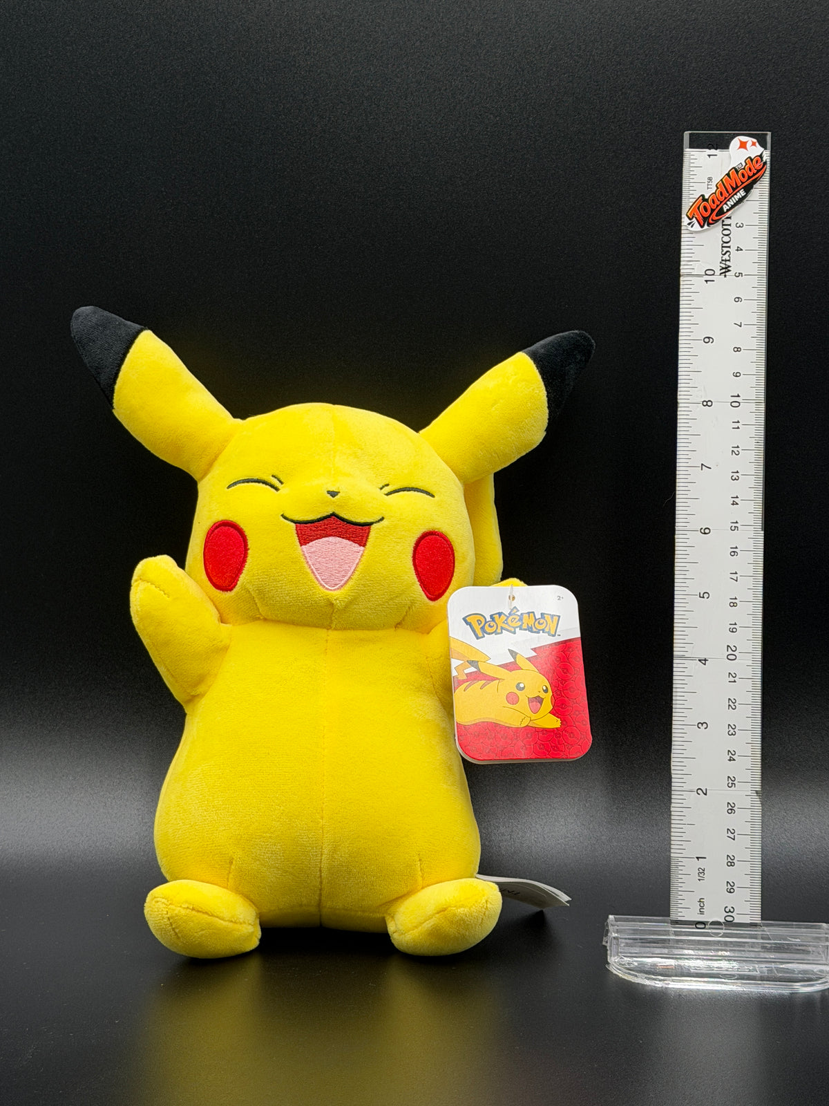 TM‑0162 Pikachu Pokémon Plush 22 cm Official ToyMonster Brand – Joyful Yellow Design