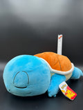 TM‑0164 Squirtle Pokémon Plush 15" Target Sleeping Version – Blue Water Design