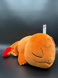 TM‑0165 Charmander Pokémon Plush 15" Target Sleeping Version – Soft Orange Fire Design