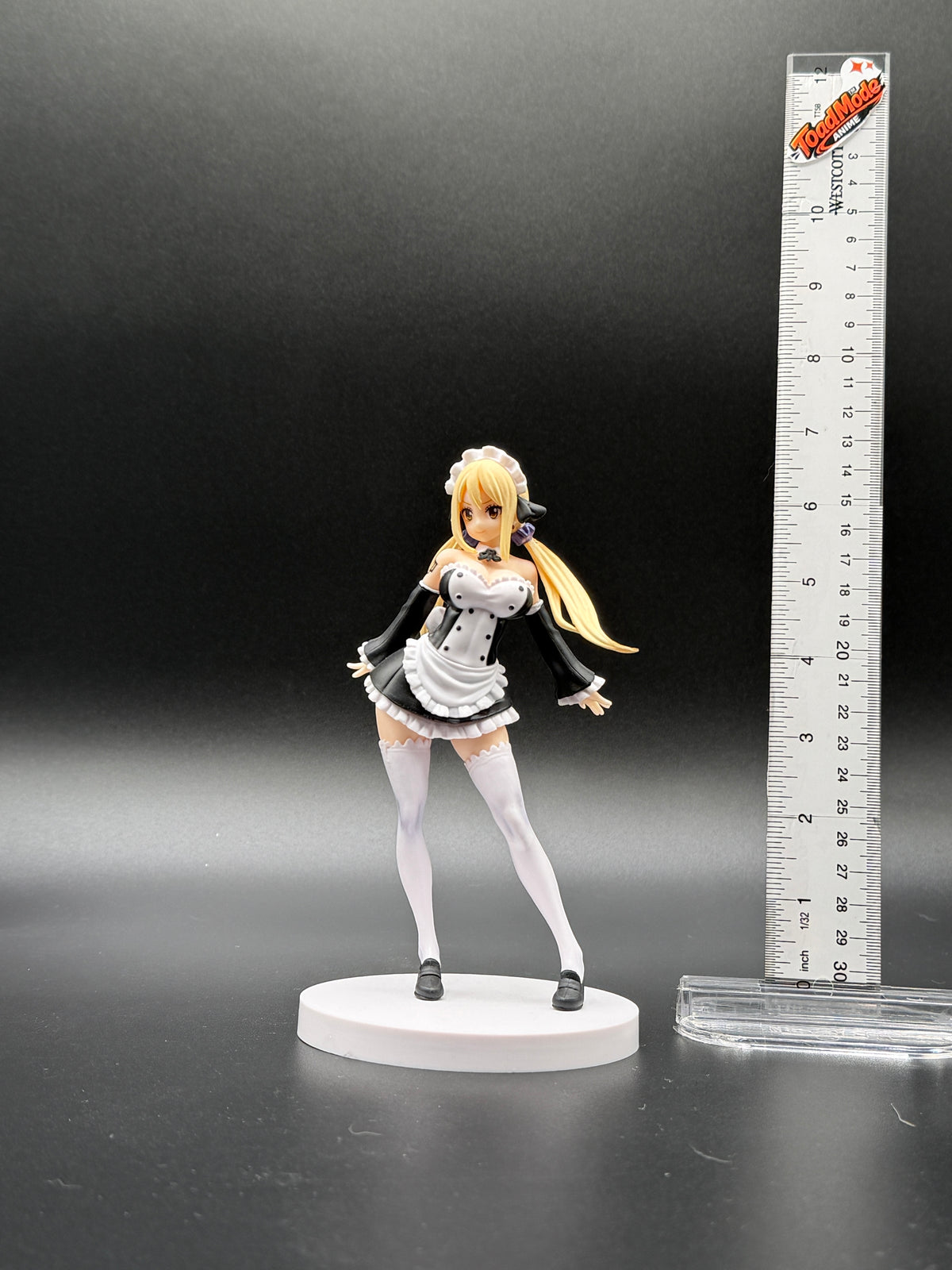 TM-0174 Fairy Tail Lucy Heartfilia Figure – Maid Outfit Pose w/ Blonde Hair