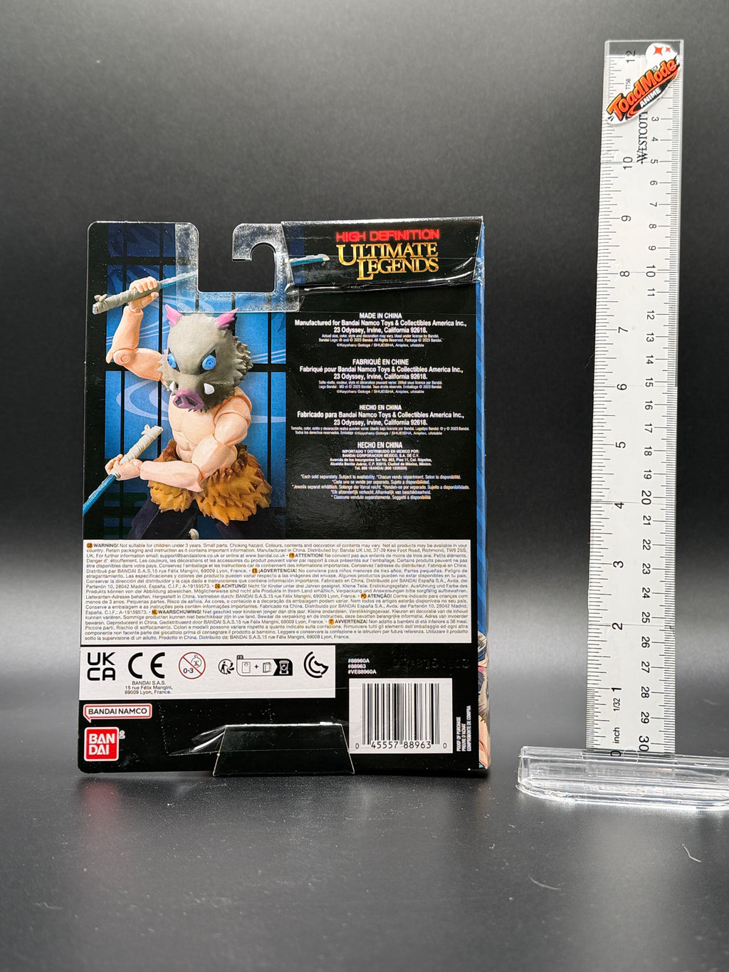 TM-0176 Demon Slayer Inosuke Hashibira 5in Ultimate Legends Bandai Figure