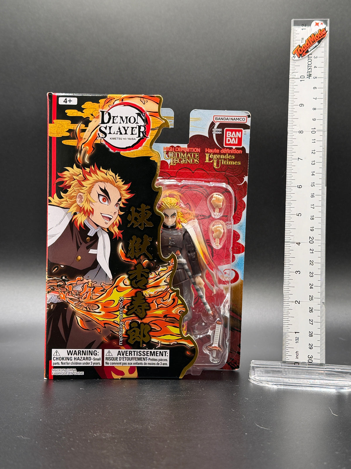 TM-0177 Demon Slayer Kyojuro Rengoku 5in Ultimate Legends Bandai Figure
