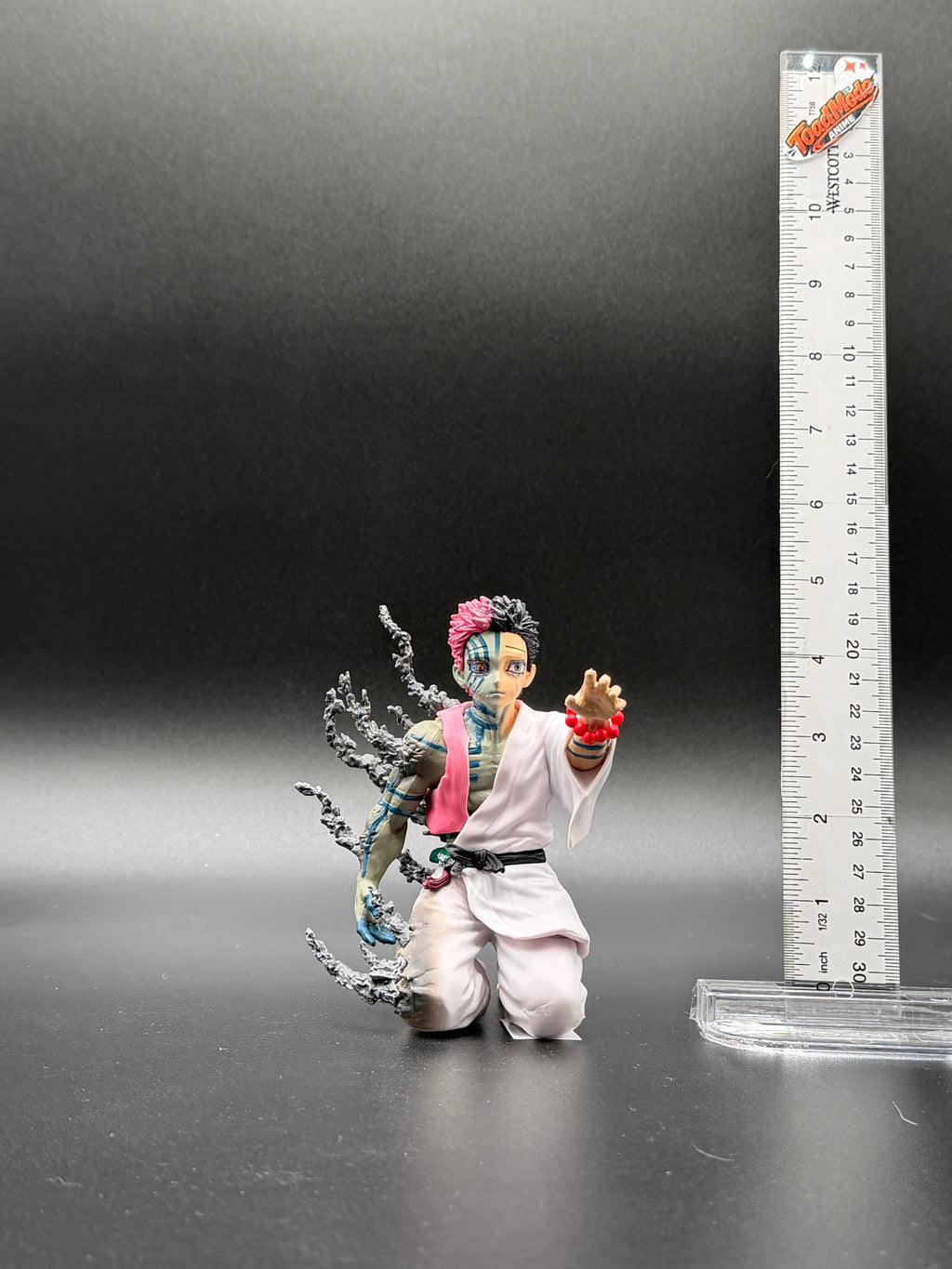 TM-0181 Demon Slayer Akaza Figure – Battle Pose w/ Energy Effect