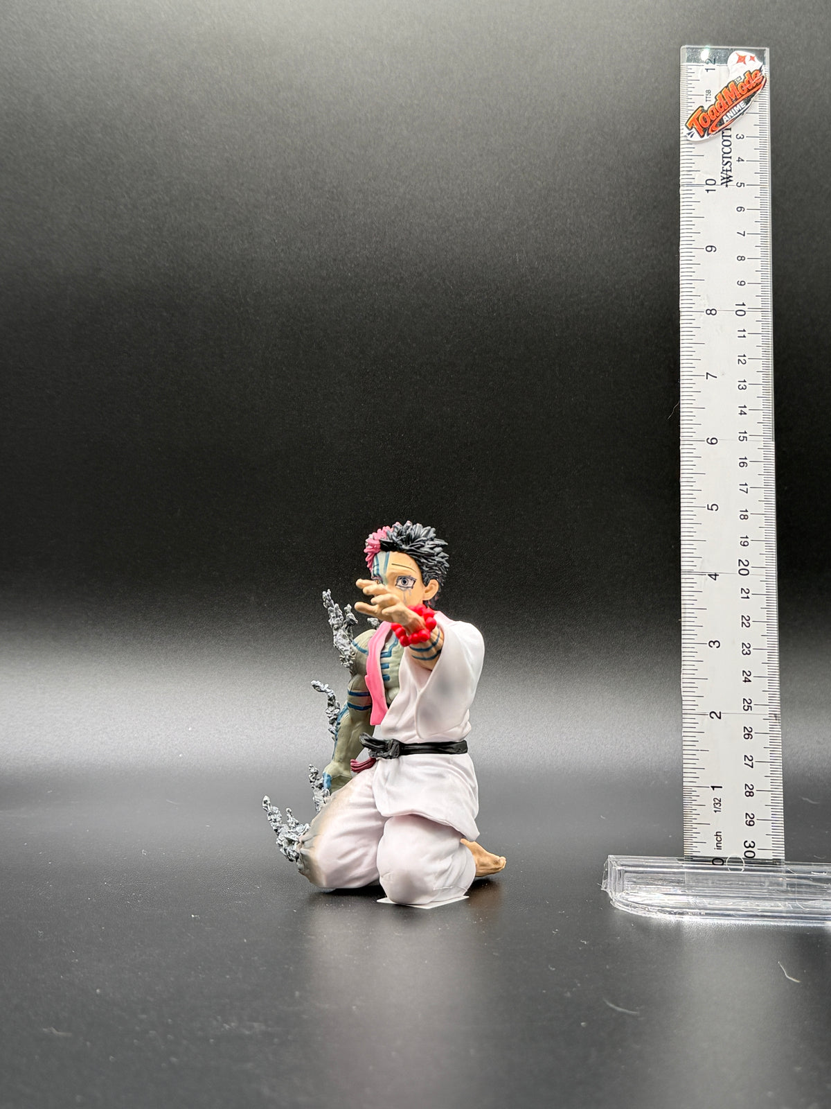 TM-0181 Demon Slayer Akaza Figure – Battle Pose w/ Energy Effect