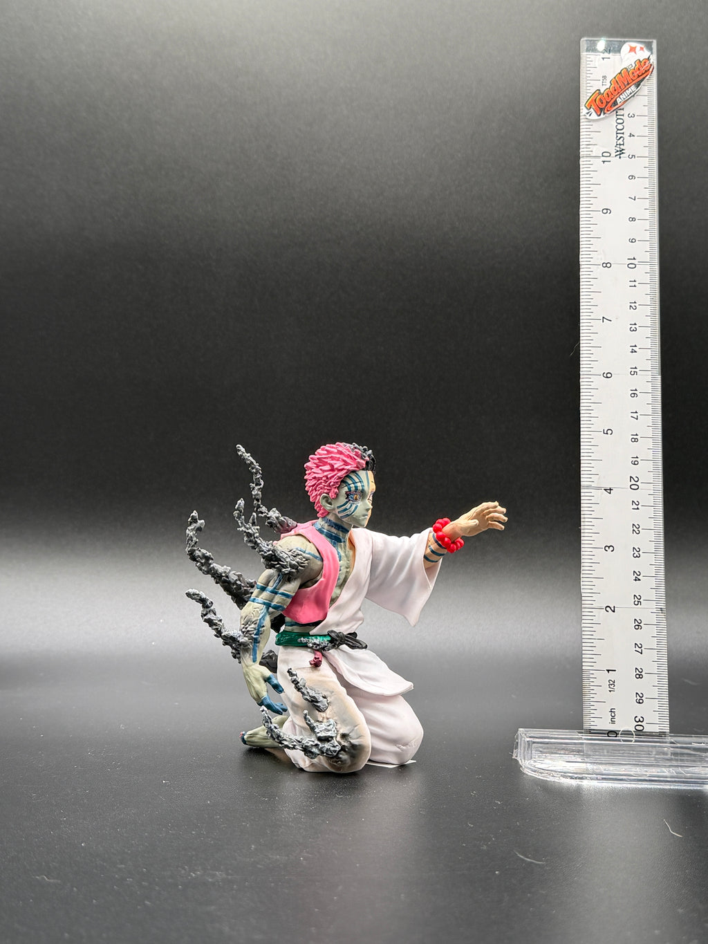 TM-0181 Demon Slayer Akaza Figure – Battle Pose w/ Energy Effect