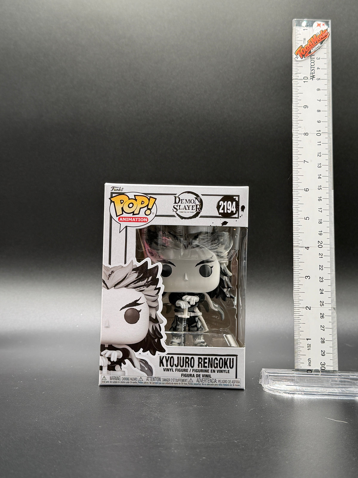 TM-0194 Demon Slayer Kyojuro Rengoku Funko Pop! #2194 – White Flame Edition