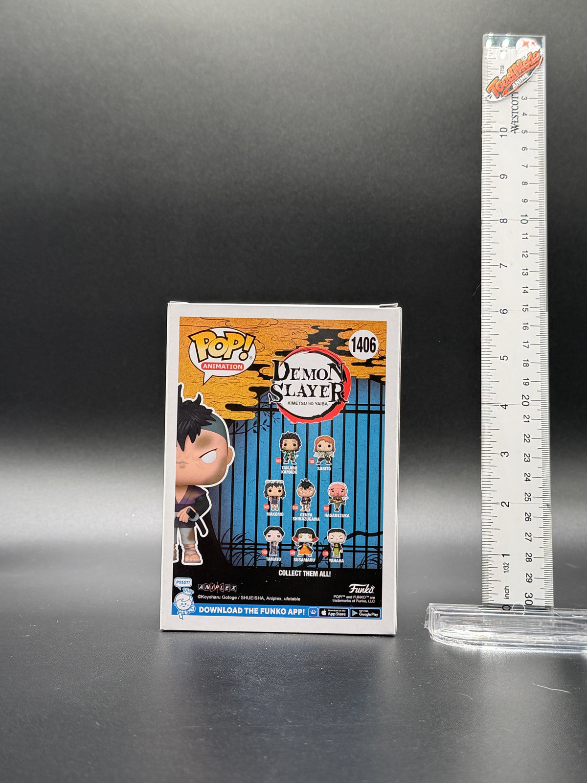 TM-0200 Demon Slayer Genya Shinazugawa Funko Pop! #1406