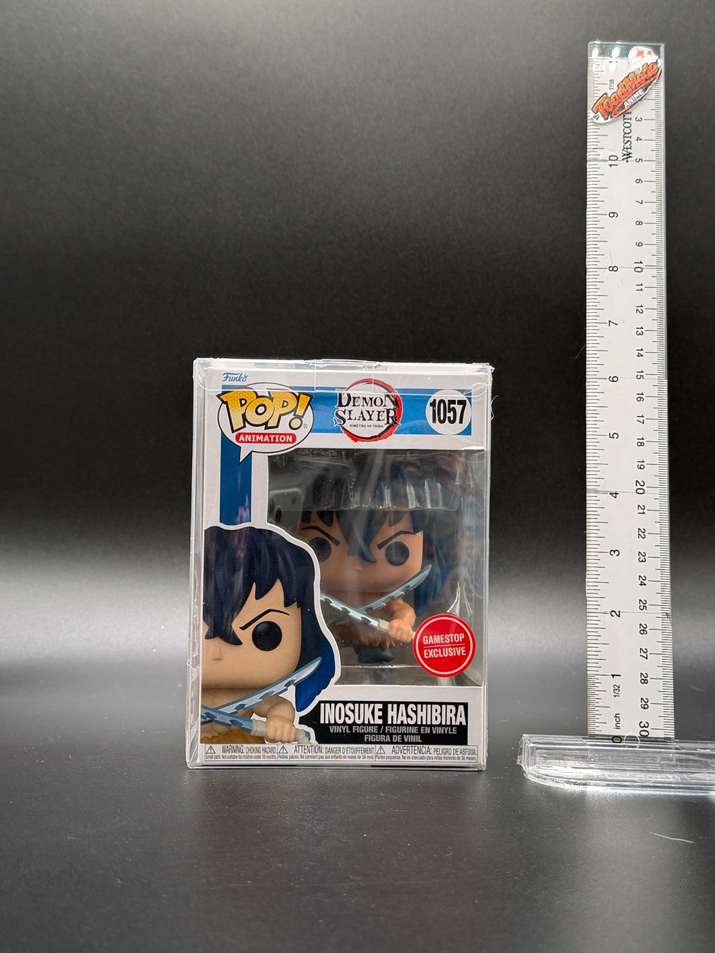 TM-0203 Inosuke Hashibira #1057 Demon Slayer Funko Pop Vinyl Figure