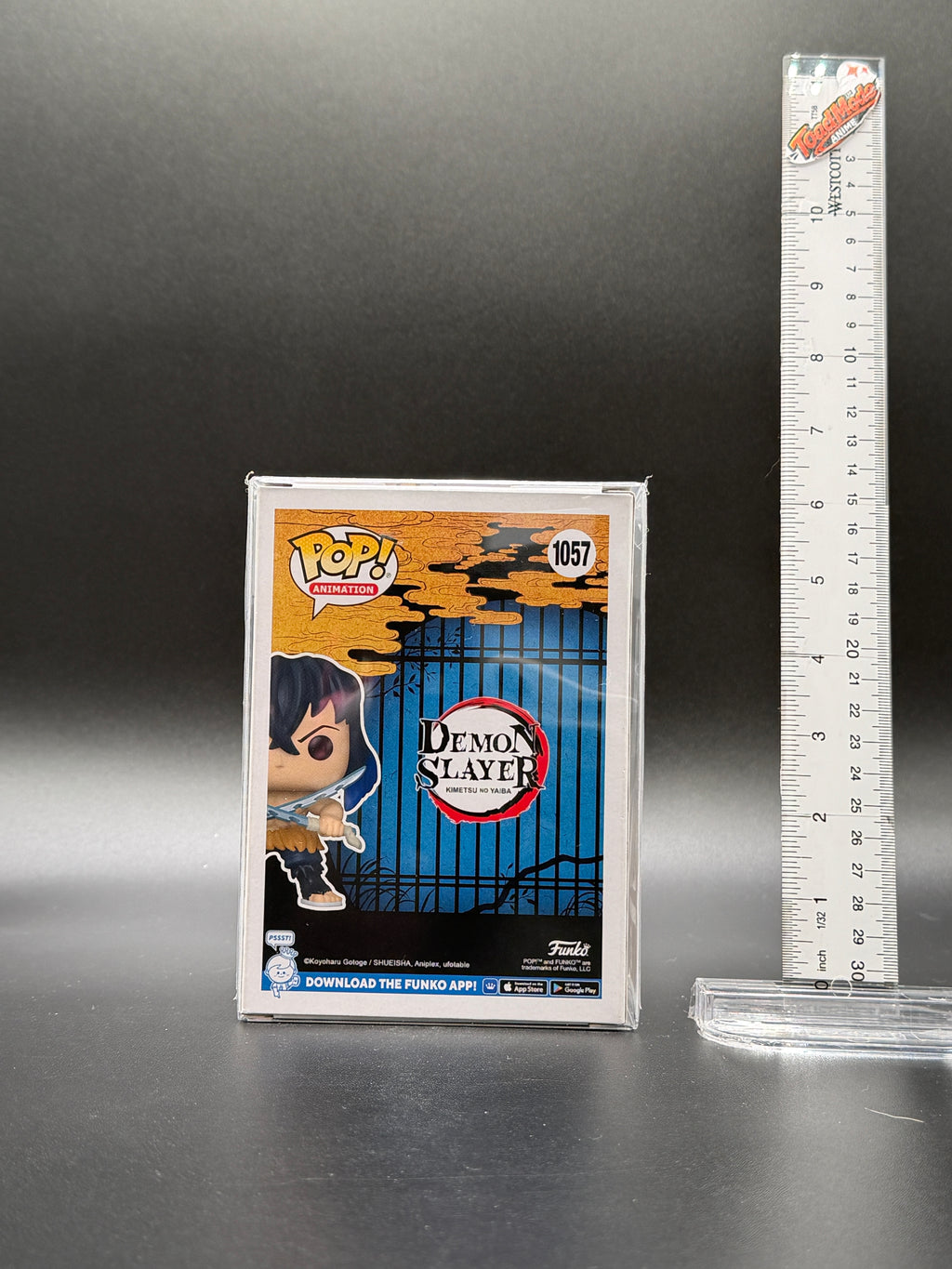 TM-0203 Inosuke Hashibira #1057 Demon Slayer Funko Pop Vinyl Figure