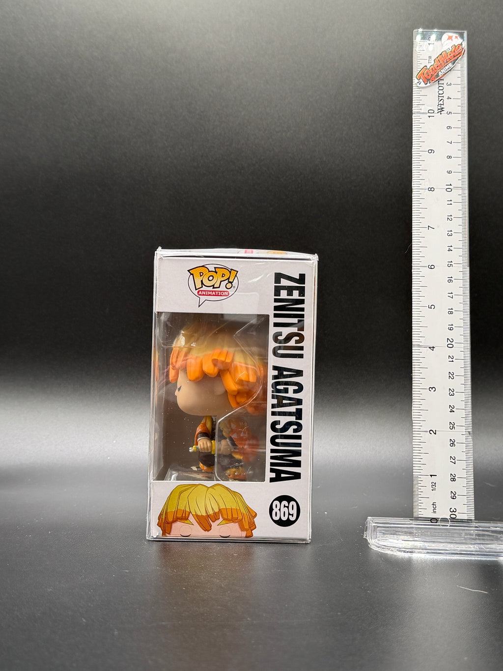 TM-0204 Zenitsu Agatsuma #869 Demon Slayer Funko Pop Vinyl Figure