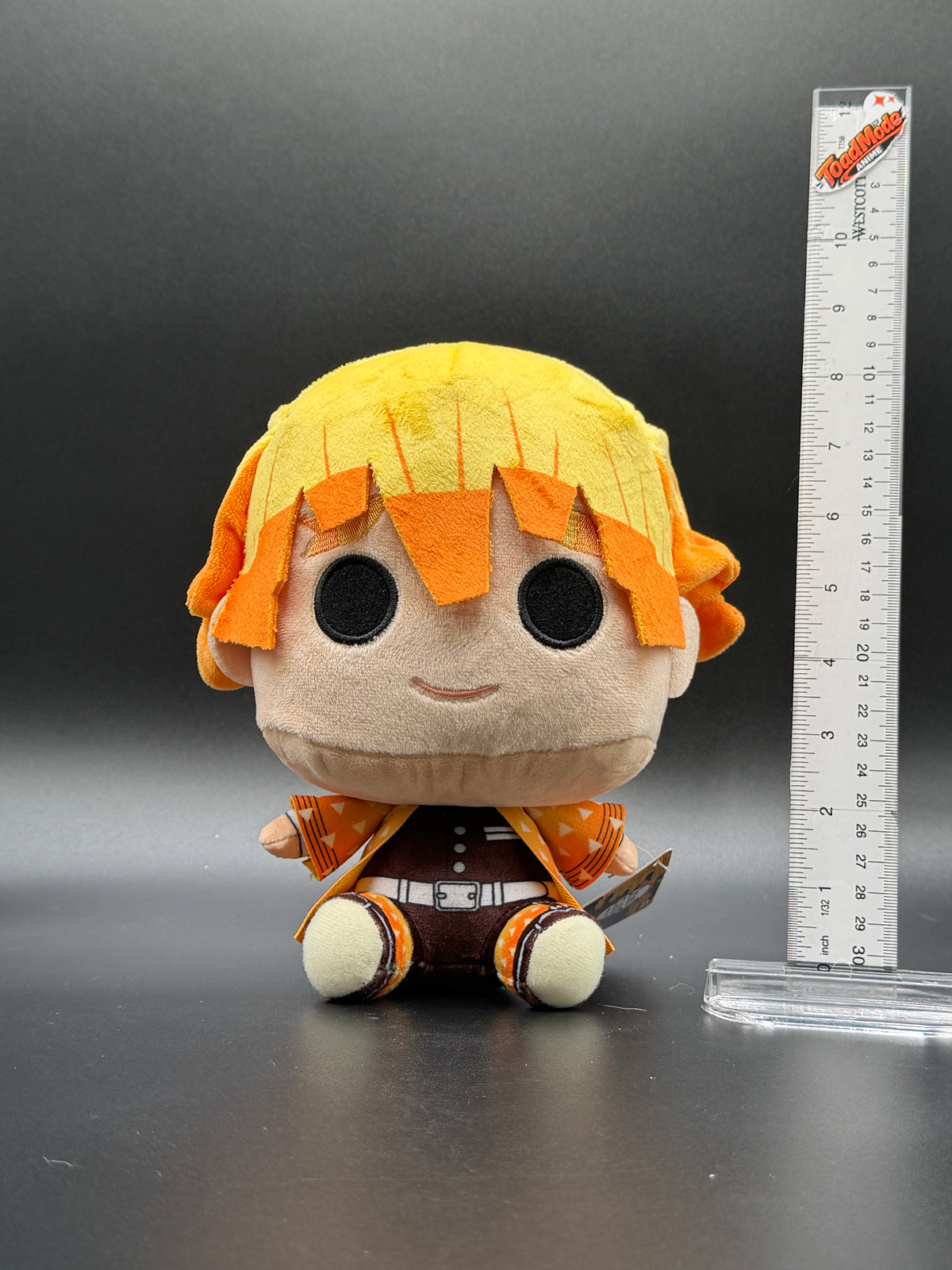 TM-0206 Demon Slayer Zenitsu Agatsuma Plush Sword Anime Collectible Stuffed Doll