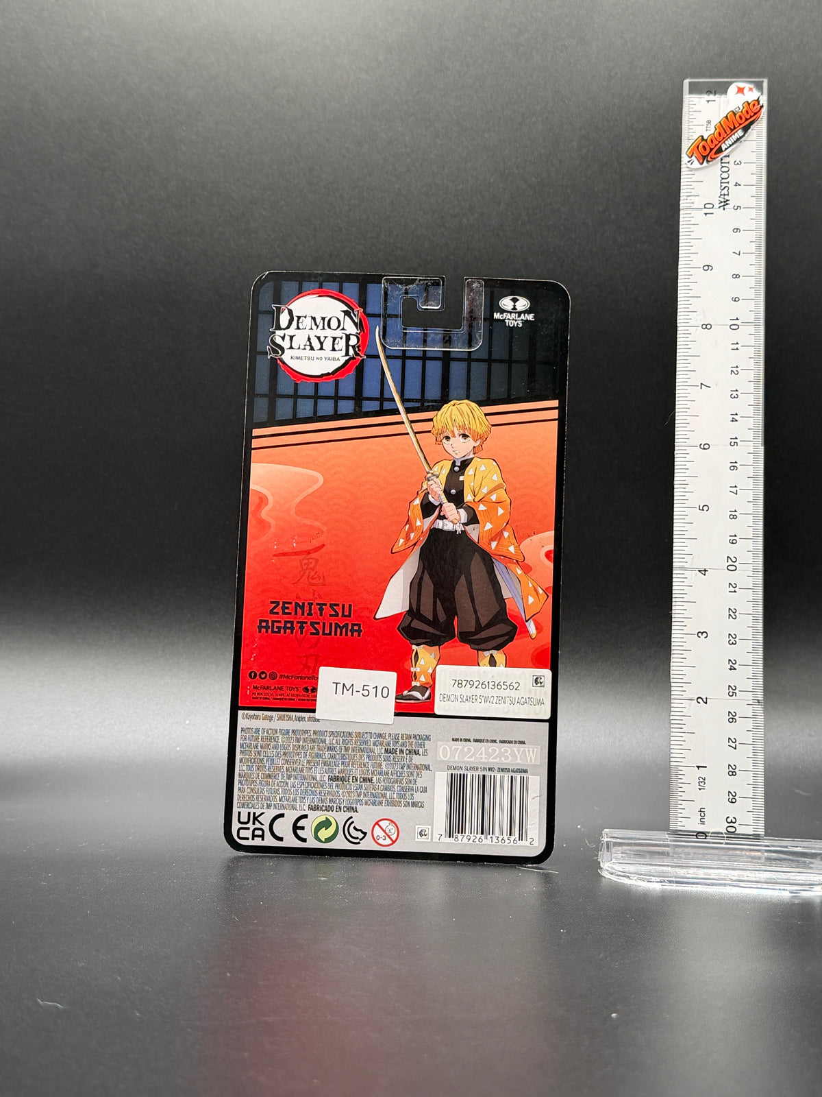 TM-0207 Demon Slayer Zenitsu Agatsuma McFarlane Toys Action Figure New Sealed