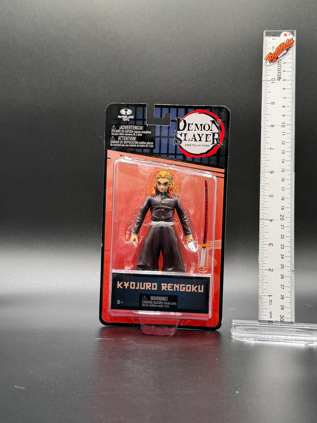 TM-0209 McFarlane Toys Demon Slayer Kyojuro Rengoku Figure with Sword
