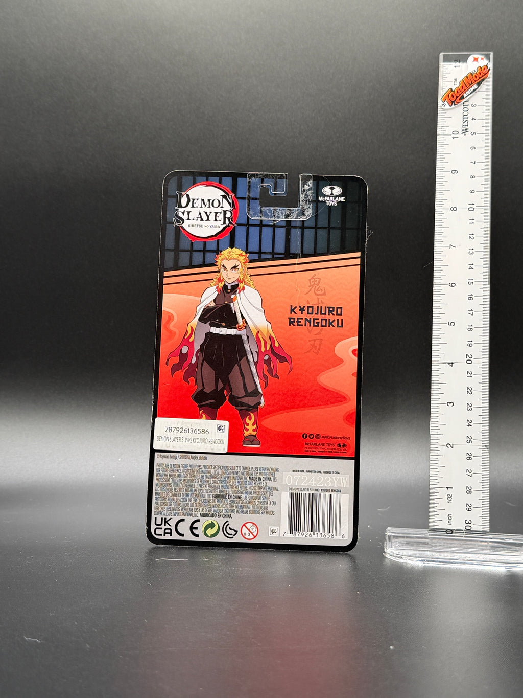 TM-0209 McFarlane Toys Demon Slayer Kyojuro Rengoku Figure with Sword