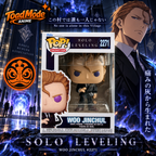 TM‑0034 Funko Pop! Solo Leveling Woo Jinchul #2211 Vinyl Figure New in Box