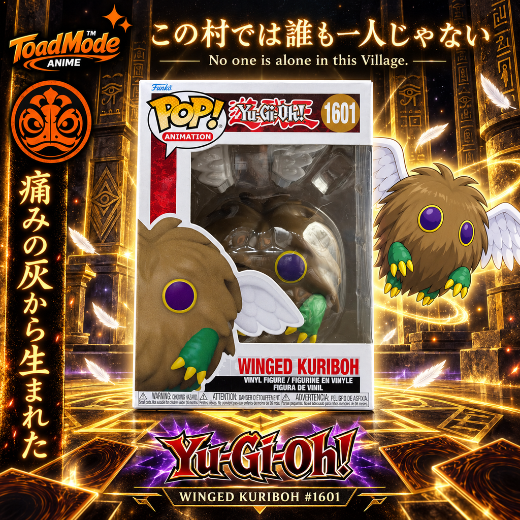 TM‑0066 Winged Kuriboh #1601 Yu‑Gi‑Oh! Funko Pop! Animation Vinyl Figure New