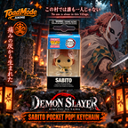 TM-0211 Funko Pocket Pop! Keychain Demon Slayer Sabito Vinyl Figure Original Box