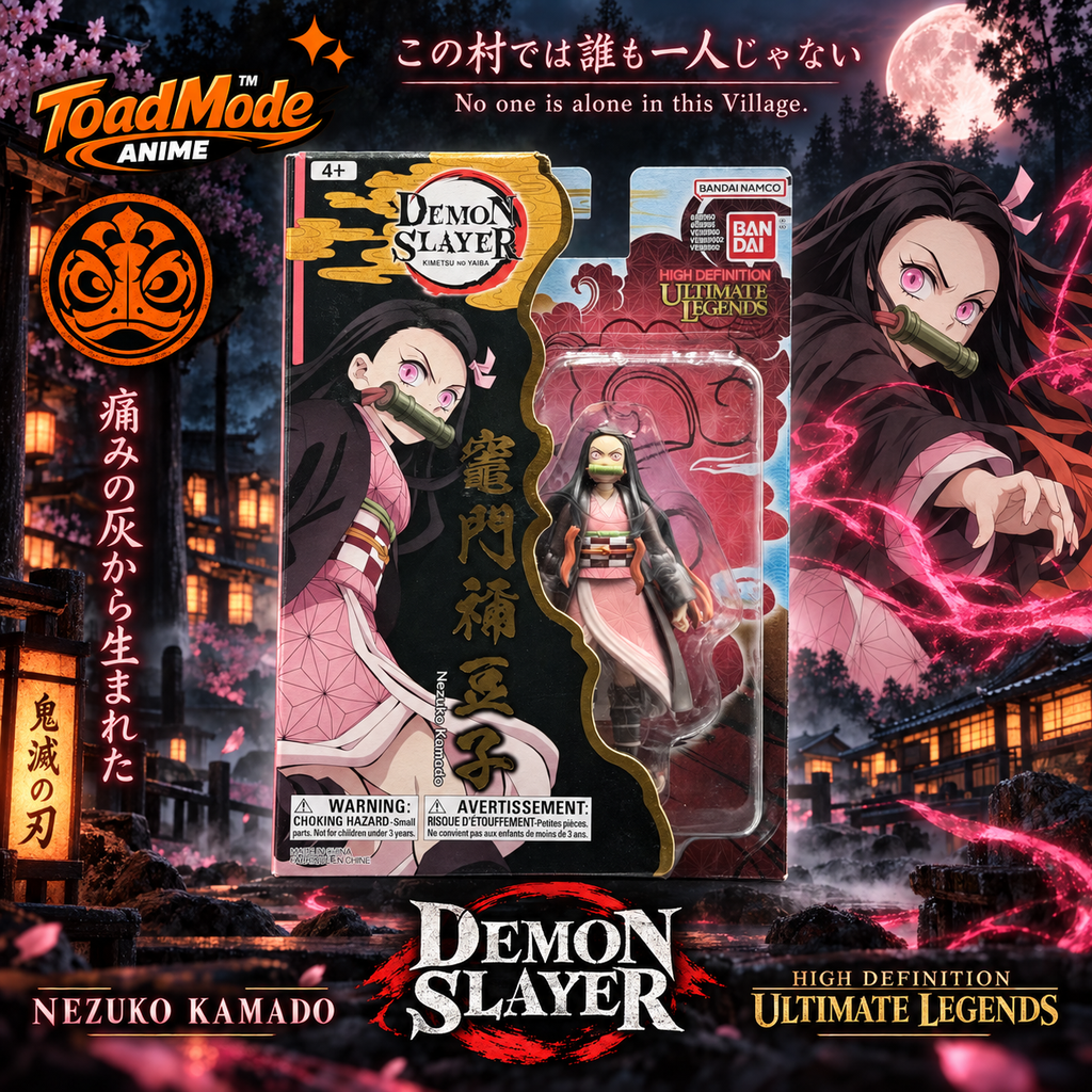 TM‑596 Demon Slayer Nezuko Kamado Bandai Ultimate Legends Action Figure New