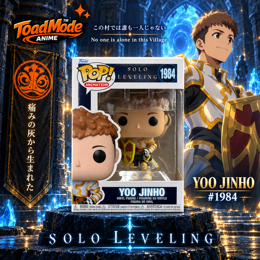 TM‑0035 Funko Pop! Solo Leveling Yoo Jinho #1984 Vinyl Figure New in Box