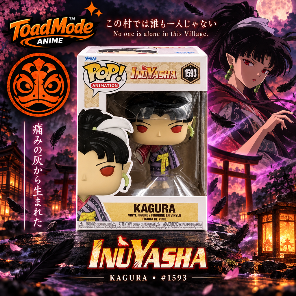 TM-0001 Kagura Funko Pop Vinyl #1593 Inuyasha New