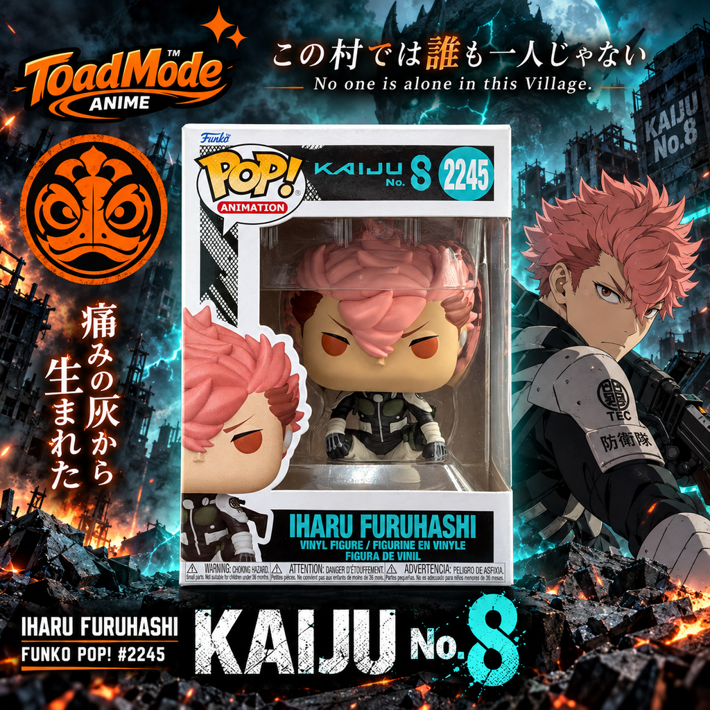 TM‑0054 Kaiju No. 8 Iharu Furuhashi Funko Pop Animation #2245 Figure