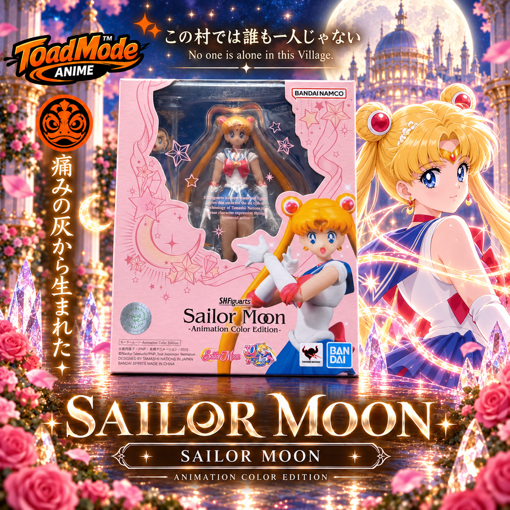TM-0173 Sailor Moon S.H.Figuarts Animation Color Edition Bandai Figure