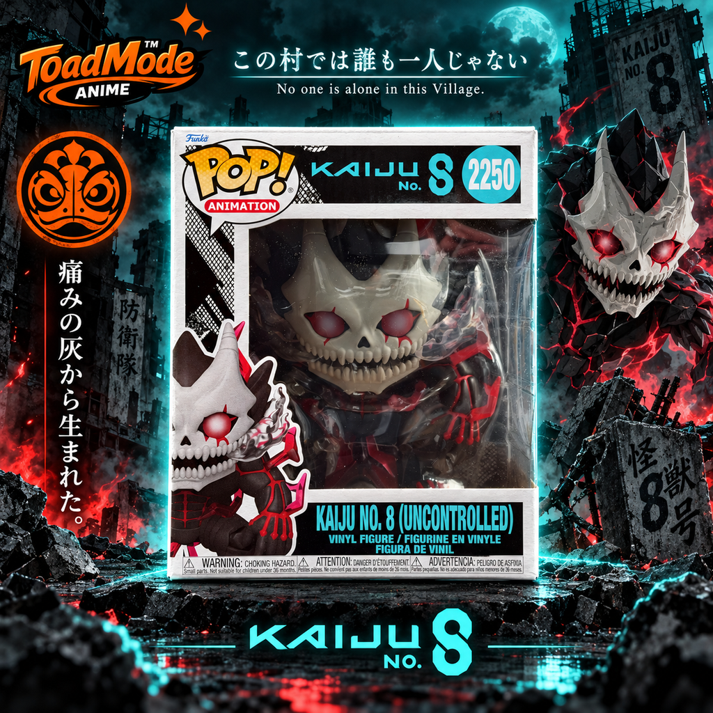 TM‑0053 Kaiju No. 8 Uncontrolled Funko Pop Animation #2250 Figure