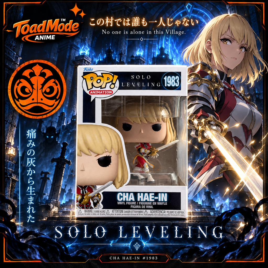 TM‑0036 Funko Pop! Solo Leveling Cha Hae‑In #1983 Vinyl Figure New in Box