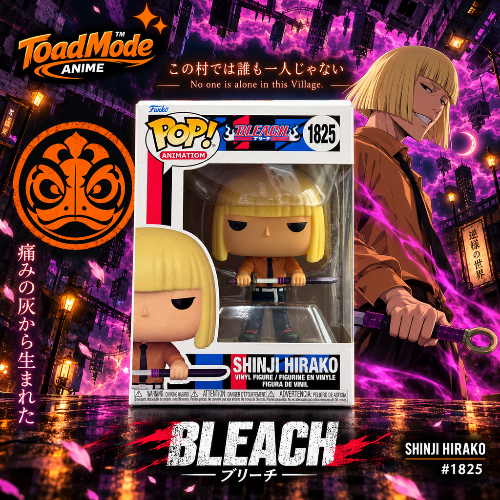 TM‑0050 Funko Pop! Bleach Shinji Hirako #1825 Vinyl Figure New in Box