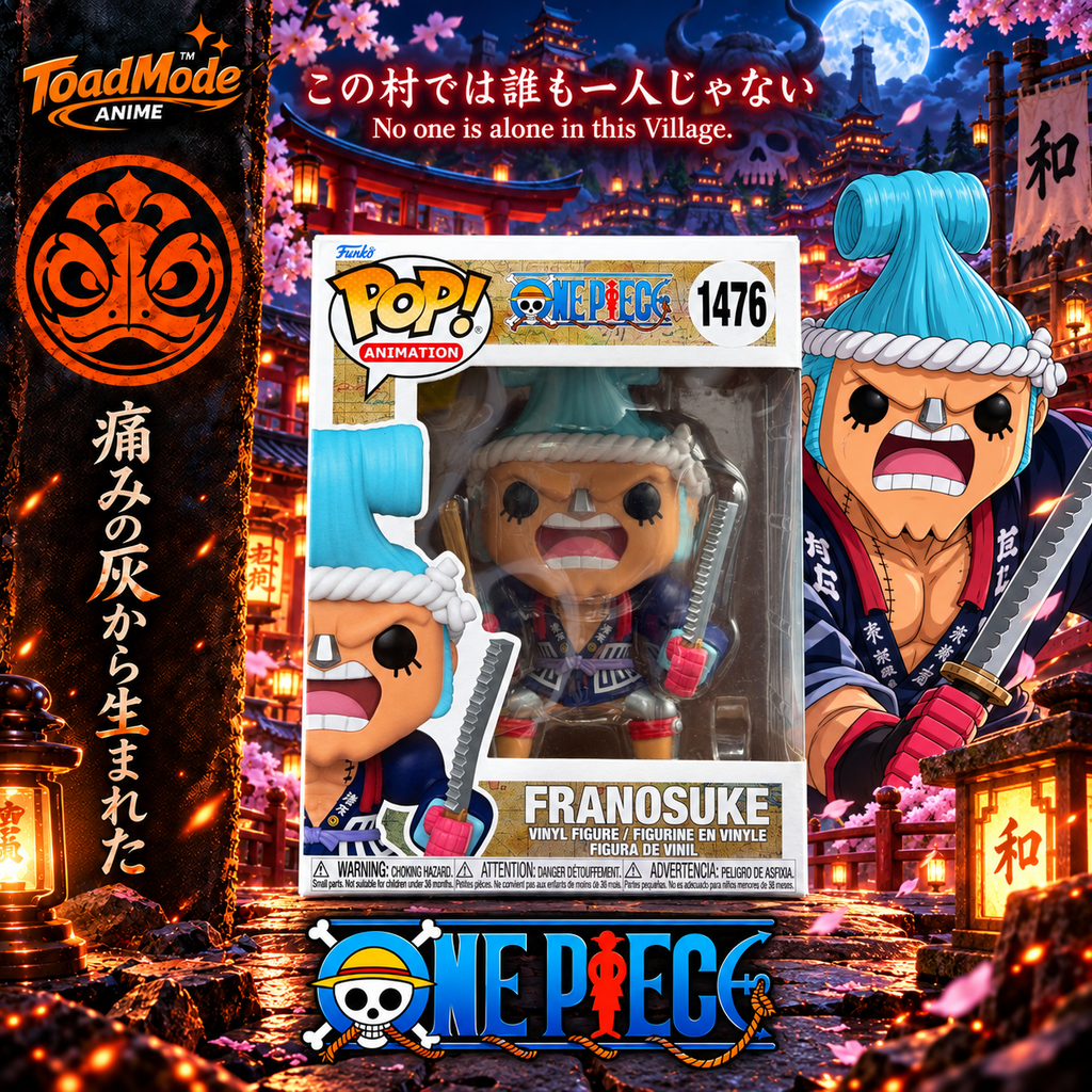 TM-0139 Franosuke Funko Pop! #1476 One Piece Wano Vinyl Figure Boxed