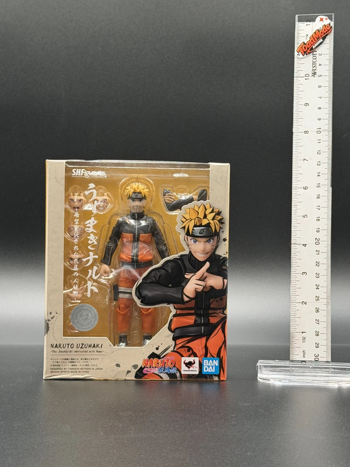 S.H.Figuarts Naruto Uzumaki Naruto Shippuden Figure – Bandai Spirits – New Sealed