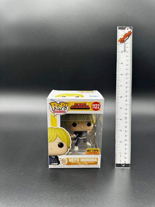 Funko Pop 1122 Neito Monoma Hot Topic Exclusive MHA Vinyl Figure NM Anime