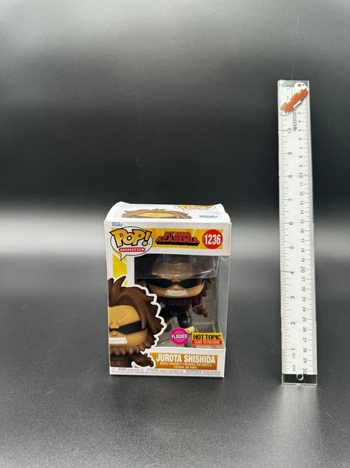 Funko Pop 1236 Jurota Shishida Flocked Hot Topic Exclusive MHA Light Damage Anime